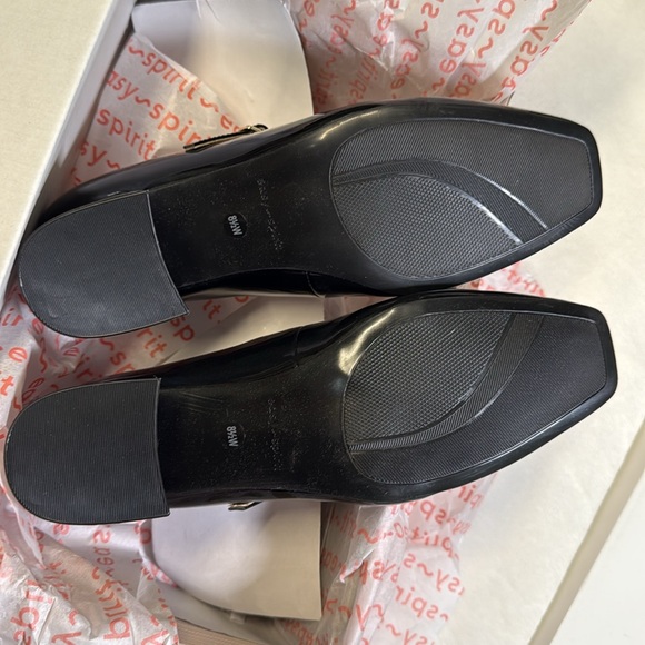 Easy Spirit Women’s Marlay Black Patent Leather Wide Width Pumps- 8.5W - Picture 8 of 9